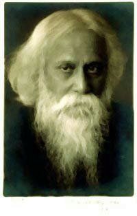 Sir Rab&icirc;ndran&acirc;th Tagore. Fotografi i Holger Terps privararkiv.